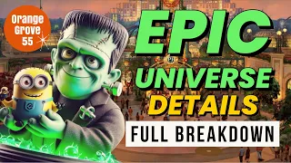 Epic Universe Details Announced!! FULL Breakdown | Universal Orlando