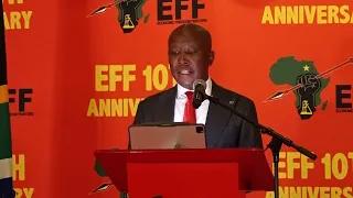 CIC Julius Malema Addresses EFF Diplomatic Breakfast