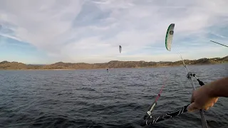 Flysurfer 12M Soul Lightwind session 8 knots