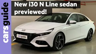 Hyundai i30 N Line sedan (Elantra) 2021 revealed: Is it better looking than a Subaru WRX?