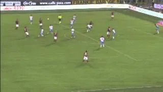 Eurogol di Osvaldo in Roma-Catania 2-2