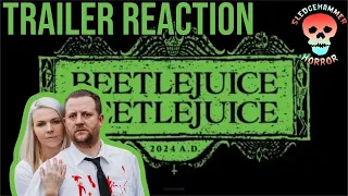 Beetlejuice, Beetlejuice (Beetlejuice 2) Trailer Reaction | Sledgehammer Trailer Reactions