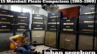 15 Marshall Plexi Amps Comparison - Shootout