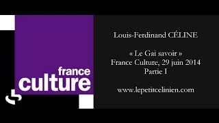 Louis-Ferdinand CÉLINE par Raphaël ENTHOVEN 1/2 (2014)