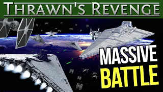 MASSIVE FLEET battles! 20 VICTORY Star Destroyers LOST! in Empire at War Thrawn's Revenge!