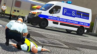 [GTA-LSPDFR] UN POLICIER SE PREND UNE BALLE POUR ME SAUVER LA VIE #360