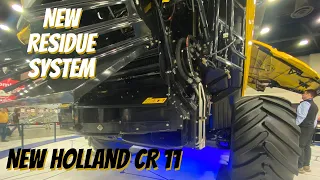 Residue Management: New Holland's NEW CR11 Combine 👇