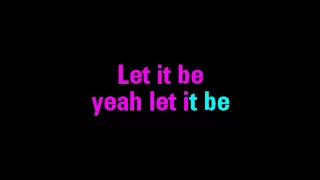 Let It Be Karaoke The Beatles - You Sing The Hits