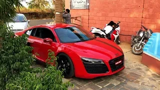 AUDI R8 WHAT A DRIVE PUBLIC GOING MAD