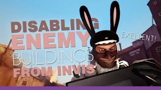 TF2 - Sapping buildings while invisible Exploit