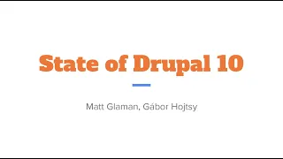 Getting ready for Drupal 10: DrupalCon Portland 2022