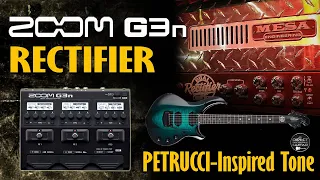 Zoom G3n RECTIFIER Petrucci-Inspired Guitar Tone / Free Settings