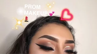 Warm Golden Half Cut Crease with Winged Liner + Full-Face Tutorial