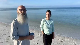 Part 2 of Robb's Thanksgiving Morning Beach Walk in North Naples, FL 11/24/22