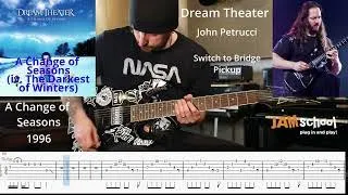 Dream Theater A Change of seasons Guitar Solo John Petrucci (With TAB)