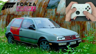 НАШЁЛ ЗАБРОШЕННЫЙ VOLKSWAGEN GTI VR6 Mk3 И ВОССТАНОВИЛ ЕГО! (FORZA HORIZON 4)