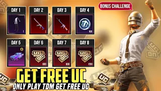 Get Free 100 . 300 . 600 . UC From Bonus Challenge | Free Permanent Outfits | Free Car Coins | PUBGM