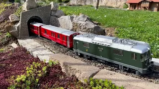 Bözberg Bahn im März 2024