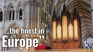 🎵 Lincoln Cathedral Organ Demonstration // Jeffrey Makinson