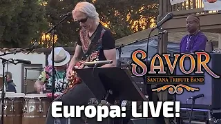 Live Performance of Song Europa | Savor Santana Tribute Band