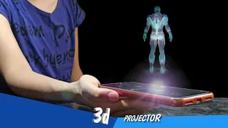 How to make Hologram PROJECTOR| 3D projector| 2021