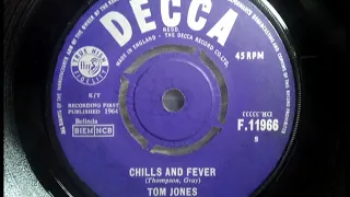 Mod Raver - TOM JONES - Chills and Fever - DECCA F 11986 UK 1964 R&B Mod Beat Dancer