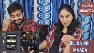 Brown Shortie (Official Video) Sidhu Moose Wala | Sonam Bajwa | Moosetape | Couple Reaction Video