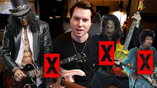 Famous Riffs Guitar Players Play Wrong