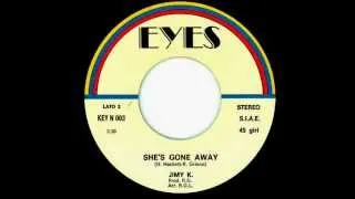 Jimy K - She's Gone Away 7 inch B Side 1984