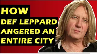 Def Leppard: The City In America (El Paso) That Banned Joe Elliott & Def Leppard