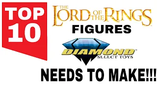 Lord of the Rings DIAMOND SELECT WISHLIST!!! Top 10 figures should they make next!