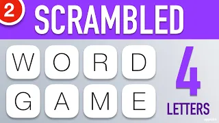 Scrambled Word Games Vol. 2 - Guess the Word Game (4 Letter Words)