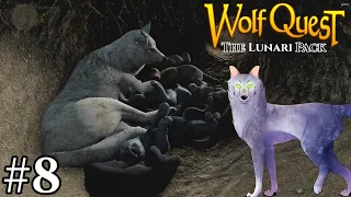 HOW many pups!? 🐺 WolfQuest AE: The Lunari Pack 🐺 #8
