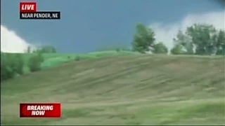 Pilger, NE Tornado on The Weather Channel (6/16/2014)