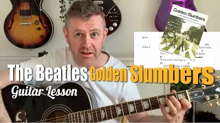 Golden Slumbers The Beatles Acoustic Guitar Lesson - Learn It In 5 Minutes