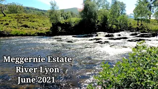 Salmon Fishing Meggernie Estate, River Lyon 2021.