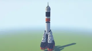 Minecraft Soyuz rocket! READ DESCRIPTION