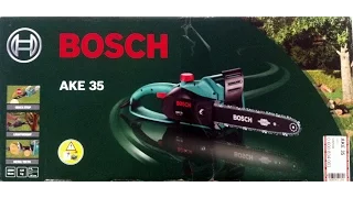 Обзор электропилы Bosch AKE 35