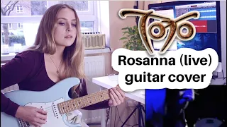 Toto - Rosanna (Falling In Between Live) Intro // Sofie Veie guitar cover