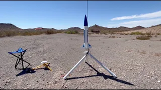 Blowing Dust Area Arizona Model Rocket Launches