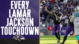 Every Lamar Jackson Touchdown From The 2023 Regular Season | Baltimore Ravens