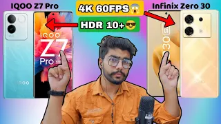 Infinix Zero 30 5G vs IQOO Z7 Pro 5G - Full Comparison | Dont Buy the WRONG One ! Value For Money ?