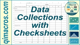 Data Collection with Checksheets - Excel Tip - QI Macros