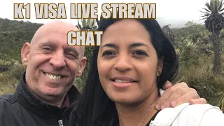 K1 Visa Live Stream Chat.  Questions and Answers !