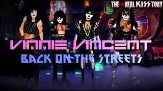 The (un)Real KISStory - Vinnie Vincent singing BACK ON THE STREETS in the rain