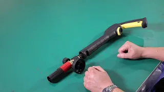 How to correctly attach Karcher foam cannon Pro with trigger gun