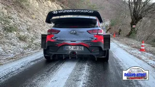 Thierry Neuville testing Rallye Monte Carlo 2020 / Hyundai i20 WRC