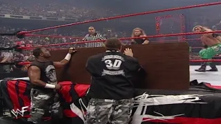 Edge & Christian Vs The Hardyz Vs Dudley Boyz, Tag Team Championship Raw 2000/07/24