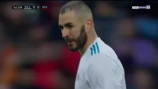 Real Madrid vs Sevilla Full Match 09/12/2017  Eng 2nd Half