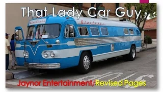 1949 Flxible Clipper Starliner Bus Conversion Motorhome - April FoM 2017 - That Lady Car Guy